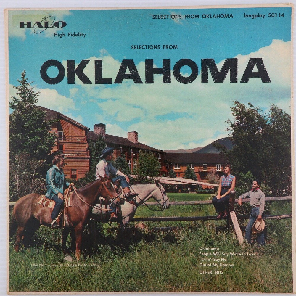 National Singers - Selections From Oklahoma - Halo Mono LP Vinyl Record 50114